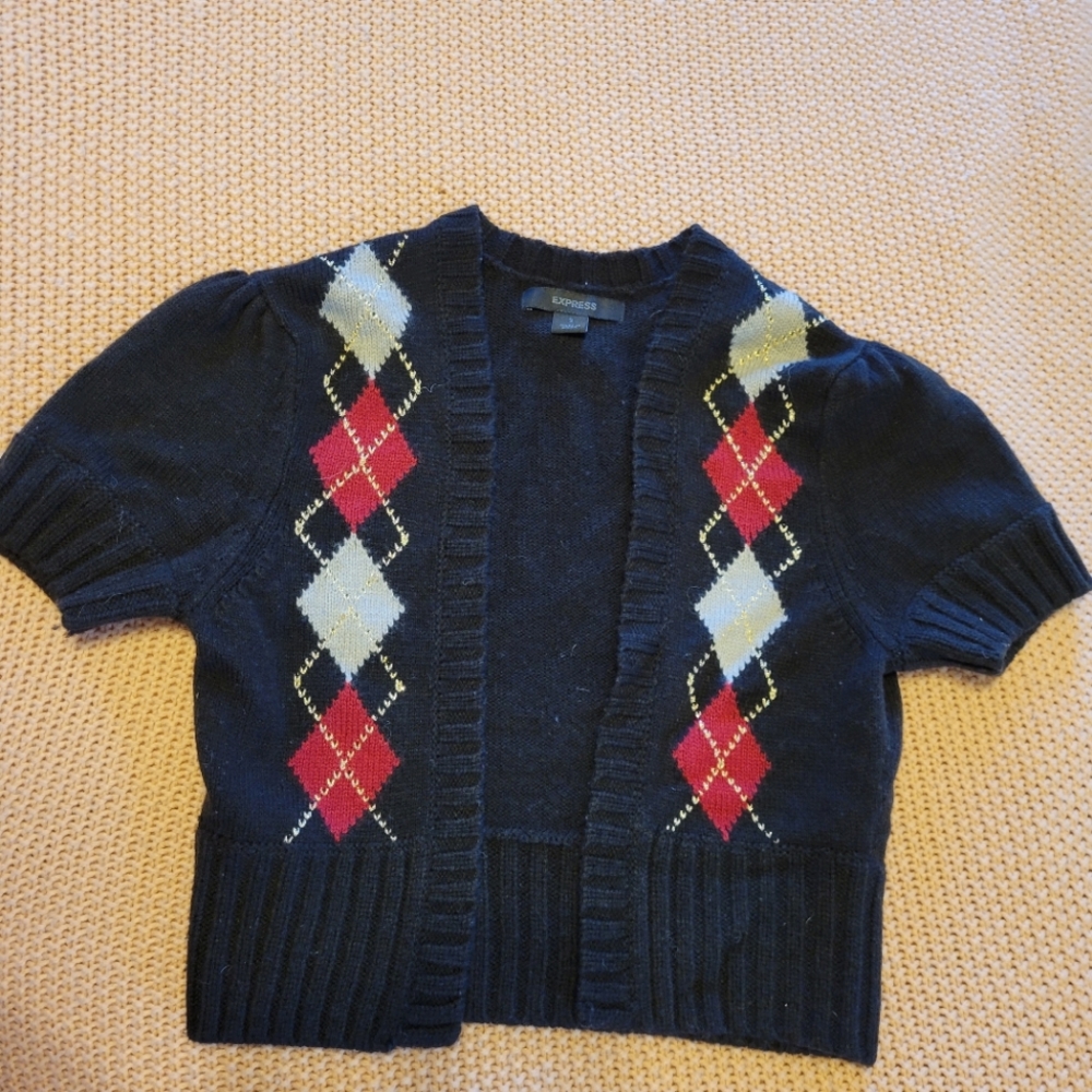 EXPRESS Crop Cardigan SIZE S